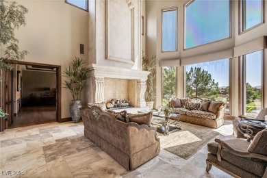 Richard Luke designed home. Stunning, spectacular, one of a kind on Southern Highlands Golf Club in Nevada - for sale on GolfHomes.com, golf home, golf lot