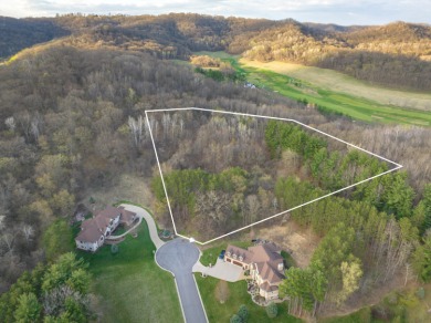 Beautiful wooded home site with views of the Emerald Valley and on La Crosse Country Club in Wisconsin - for sale on GolfHomes.com, golf home, golf lot