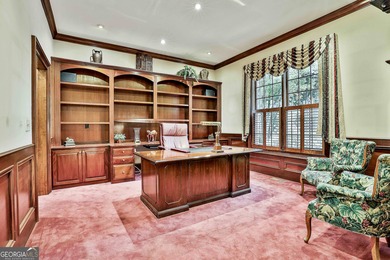 Don't miss this custom built all brick home with a 4 car garage on Whitewater Creek in Georgia - for sale on GolfHomes.com, golf home, golf lot