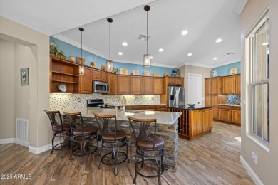 Luxurious Trilogy Home with Heated Saltwater Pool & SOLAR IS on Trilogy Golf Club At Vistancia in Arizona - for sale on GolfHomes.com, golf home, golf lot