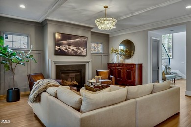 Amazing estate on a level, private lot in Governors Club, home on Governors Club in North Carolina - for sale on GolfHomes.com, golf home, golf lot