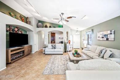 Beautifully furnished 2 bed, 2 bath home in the 55+ golf course on Arizona Traditions Golf Club in Arizona - for sale on GolfHomes.com, golf home, golf lot