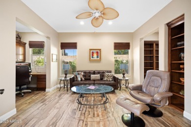 Luxurious Trilogy Home with Heated Saltwater Pool & SOLAR IS on Trilogy Golf Club At Vistancia in Arizona - for sale on GolfHomes.com, golf home, golf lot