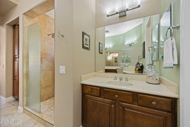 Luxurious Trilogy Home with Heated Saltwater Pool & SOLAR IS on Trilogy Golf Club At Vistancia in Arizona - for sale on GolfHomes.com, golf home, golf lot