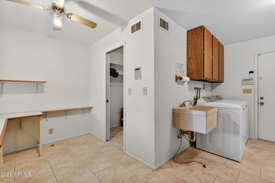 Well maintained and move-in ready 800 model is one of the on Sunland Village Golf Club in Arizona - for sale on GolfHomes.com, golf home, golf lot