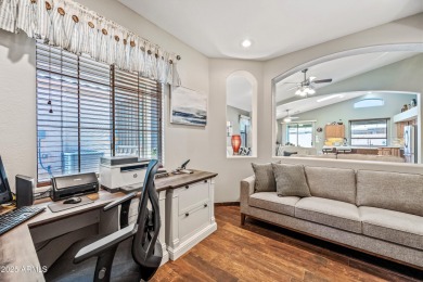 Beautifully furnished 2 bed, 2 bath home in the 55+ golf course on Arizona Traditions Golf Club in Arizona - for sale on GolfHomes.com, golf home, golf lot