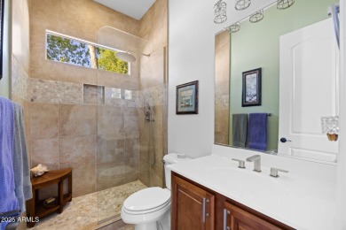 Luxurious Trilogy Home with Heated Saltwater Pool & SOLAR IS on Trilogy Golf Club At Vistancia in Arizona - for sale on GolfHomes.com, golf home, golf lot