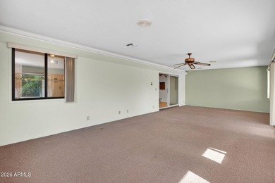 Well maintained and move-in ready 800 model is one of the on Sunland Village Golf Club in Arizona - for sale on GolfHomes.com, golf home, golf lot