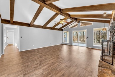 Well-maintained and thoughtfully updated, this three-bedroom on Bella Vista Country Club - Berksdale in Arkansas - for sale on GolfHomes.com, golf home, golf lot