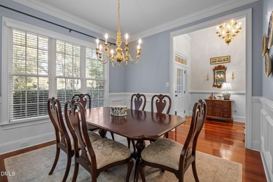 ''Just the right-size'' home in the Morehead Forest neighborhood on Governors Club in North Carolina - for sale on GolfHomes.com, golf home, golf lot