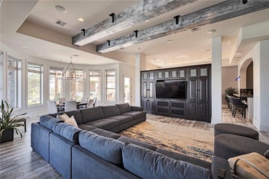 Stunning almost 8000 sq ft single-story estate in guard-gated on Rhodes Ranch Golf Club in Nevada - for sale on GolfHomes.com, golf home, golf lot