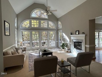 Welcome to this inviting 4 Bedroom, 2.5 bath Custom-built home on Treyburn Country Club in North Carolina - for sale on GolfHomes.com, golf home, golf lot