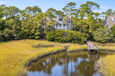 **FIRST LOOK-TUESDAY, Nov 25th** Perched on a private peninsula on Kiawah Island Resort - Cougar Point in South Carolina - for sale on GolfHomes.com, golf home, golf lot