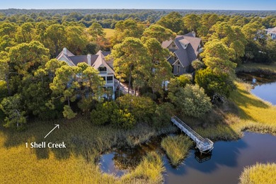 **FIRST LOOK-TUESDAY, Nov 25th** Perched on a private peninsula on Kiawah Island Resort - Cougar Point in South Carolina - for sale on GolfHomes.com, golf home, golf lot