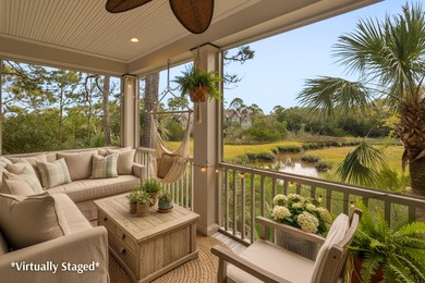 **FIRST LOOK-TUESDAY, Nov 25th** Perched on a private peninsula on Kiawah Island Resort - Cougar Point in South Carolina - for sale on GolfHomes.com, golf home, golf lot