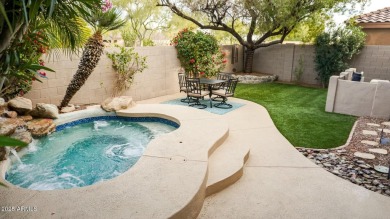 Welcome to paradise!  This charming 3 bedroom, 2  1/2  bath with on Grayhawk Golf Club  in Arizona - for sale on GolfHomes.com, golf home, golf lot