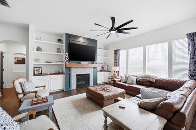 Imagine ending your day on the covered lanai, grilling in the on St. Johns Golf and Country Club in Florida - for sale on GolfHomes.com, golf home, golf lot