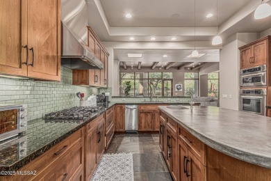 Discover refined desert living in this remodeled 3,891 sq. ft on The Lodge at Ventana Canyon - Canyon  in Arizona - for sale on GolfHomes.com, golf home, golf lot