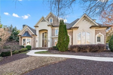 TPC SUGARLOAF SHOWSTOPPER - RARE MAIN-LEVEL WALKOUT TO A PRIVATE on TPC At Sugarloaf Golf Club in Georgia - for sale on GolfHomes.com, golf home, golf lot