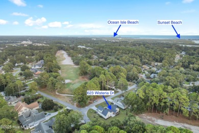 This brand new Riptide home with stunning setting and finishes on Sea Trail Golf Resort in North Carolina - for sale on GolfHomes.com, golf home, golf lot