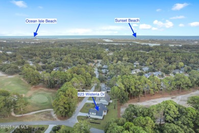 This brand new Riptide home with stunning setting and finishes on Sea Trail Golf Resort in North Carolina - for sale on GolfHomes.com, golf home, golf lot