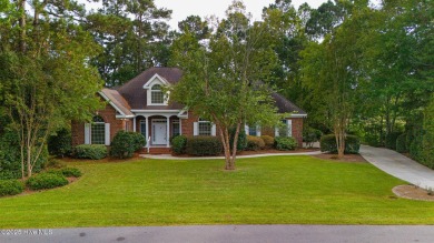 This stately brick home in Brandywine Bay enjoys a prime setting on Brandywine Bay Golf Club in North Carolina - for sale on GolfHomes.com, golf home, golf lot