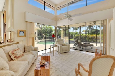 Lovely one-story, 3-bedroom + office home with lake and golf on St. Andrews Country Club of Boca Raton in Florida - for sale on GolfHomes.com, golf home, golf lot