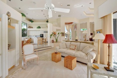 Lovely one-story, 3-bedroom + office home with lake and golf on St. Andrews Country Club of Boca Raton in Florida - for sale on GolfHomes.com, golf home, golf lot