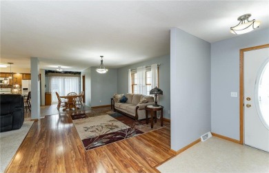 Ideally situated on a corner lot, this well-kept rambler offers on Dodge Country Club in Minnesota - for sale on GolfHomes.com, golf home, golf lot