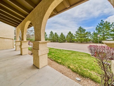 Spacious 2,028 sq ft Spanish Mediterranean-style townhome on Desert Hawk At Pueblo West in Colorado - for sale on GolfHomes.com, golf home, golf lot