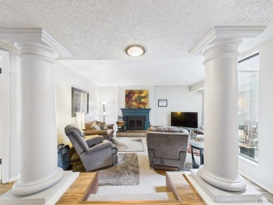 Spacious 2,028 sq ft Spanish Mediterranean-style townhome on Desert Hawk At Pueblo West in Colorado - for sale on GolfHomes.com, golf home, golf lot