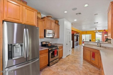 Welcome to this beautifully maintained home in the gated 55+ on The Golf Club At Johnson Ranch in Arizona - for sale on GolfHomes.com, golf home, golf lot