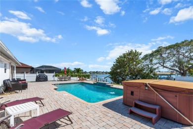 Million-dollar lake view with gorgeous sunsets - Pool Home with on Palmetto-Pine Country Club in Florida - for sale on GolfHomes.com, golf home, golf lot