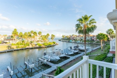 Beautiful channel-front townhome at 29 Harbor View, located in on South Padre Island Golf Club in Texas - for sale on GolfHomes.com, golf home, golf lot