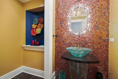 Discover unparalleled luxury in this exquisite 6+1 bedroom, 7 on Hillcrest Country Club in Illinois - for sale on GolfHomes.com, golf home, golf lot