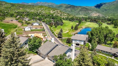 Perched in the heart of Midway's coveted Swiss Oaks community on Homestead Golf Club and Resort in Utah - for sale on GolfHomes.com, golf home, golf lot