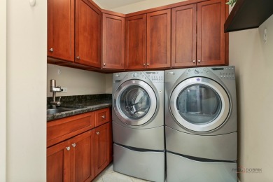Discover unparalleled luxury in this exquisite 6+1 bedroom, 7 on Hillcrest Country Club in Illinois - for sale on GolfHomes.com, golf home, golf lot