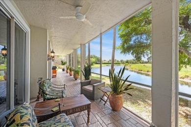 Secluded Waterfront Living in Palm Beach Polo-Tucked away on one on Palm Beach Polo and Country Club in Florida - for sale on GolfHomes.com, golf home, golf lot