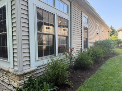 Beautiful free-standing townhome with easy ONE floor living w/ on Quail Hollow Resort and Country Club in Ohio - for sale on GolfHomes.com, golf home, golf lot
