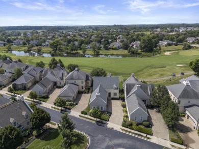 Nestled within the sought-after Villas of Ballantrae lies one of on Golf Club of Dublin in Ohio - for sale on GolfHomes.com, golf home, golf lot