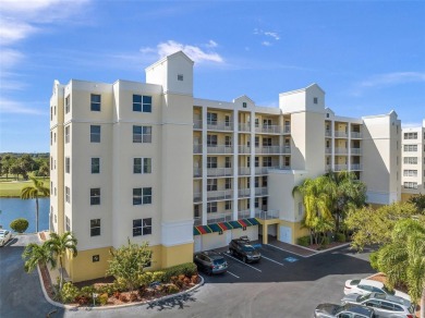 2 BEDROOM / 2 BATH LAKEFRONT CONDO WITH SPECTACULAR WEST FACING on East Bay Golf Club in Florida - for sale on GolfHomes.com, golf home, golf lot