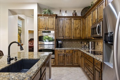 Beautifully maintained single-story home located on a quiet on Sanctuary Golf Course At WestWorld in Arizona - for sale on GolfHomes.com, golf home, golf lot