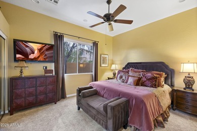 Beautifully maintained single-story home located on a quiet on Sanctuary Golf Course At WestWorld in Arizona - for sale on GolfHomes.com, golf home, golf lot