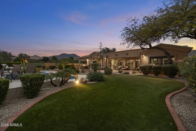 Beautifully maintained single-story home located on a quiet on Sanctuary Golf Course At WestWorld in Arizona - for sale on GolfHomes.com, golf home, golf lot