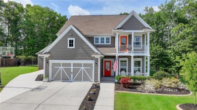 Nestled in a serene cul-de-sac, this meticulously maintained on Reunion Golf Club in Georgia - for sale on GolfHomes.com, golf home, golf lot