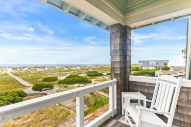 Oceanfront four-bedroom, 4.5 bath Executive home on .92 acres on Bald Head Island Golf Club in North Carolina - for sale on GolfHomes.com, golf home, golf lot