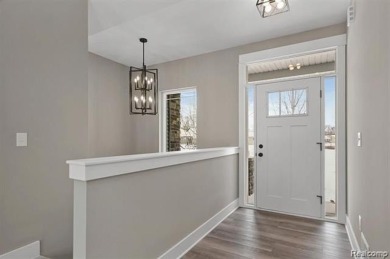Home is currently being built with approximately 2-3 months on Copper Ridge Golf Club in Michigan - for sale on GolfHomes.com, golf home, golf lot