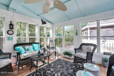 Tucked beneath the canopy of Southport's iconic old-growth oak on The Lakes Country Club in North Carolina - for sale on GolfHomes.com, golf home, golf lot