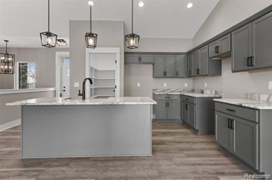 Home is currently being built with approximately 2-3 months on Copper Ridge Golf Club in Michigan - for sale on GolfHomes.com, golf home, golf lot