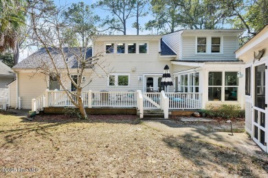 Tucked beneath the canopy of Southport's iconic old-growth oak on The Lakes Country Club in North Carolina - for sale on GolfHomes.com, golf home, golf lot